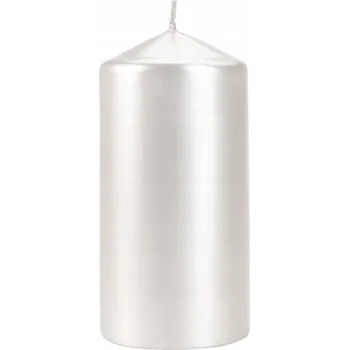 Svíčka Tradiční parafínová svíčka Bez vůně Bispol 1 ks