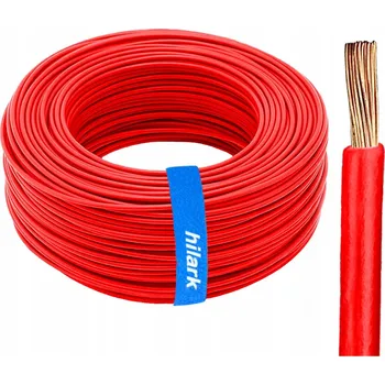 elektrický kabel Instalační kabel 6mm2 H07V-K LgY 1x6mm2 lanko třídy 5 červený 100m