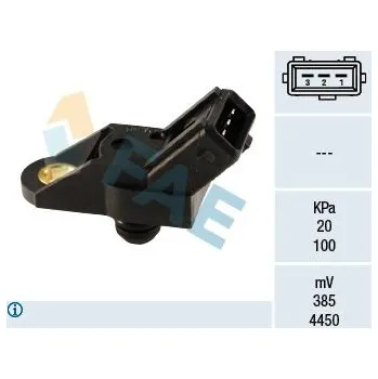 Čidlo automobilu Senzor tlaku sacího potrubí FAE 15012