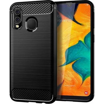 Pouzdro na mobilní telefon Kryt Samsung A40 černý (obal neboli pouzdro na Samsung A40)