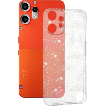 Pouzdro na mobilní telefon Techsuit SparkleSkin Series Nothing CMF Phone 2 Pro průhledný obal