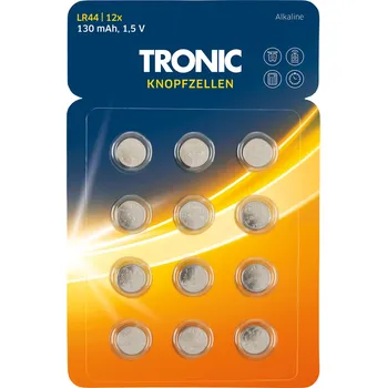 Článková baterie TRONIC® Knoflíková baterie (alkalické baterie LR44 )