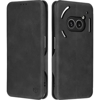 Pouzdro na mobilní telefon Techsuit Bezpečná peněženka Plus Nothing Phone (2a) Černá