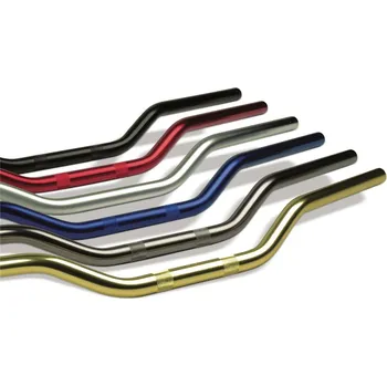 Řídítka Řidítka na motorku MCL100R červené 22mm x 750mm