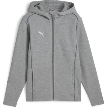Pánská mikina Puma teamFINAL Casuals Hooded šedá UK L