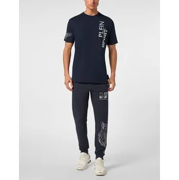 Pánské tričko Plein Sport T-Shirt 10217 Světle modrá Regular Fit XL