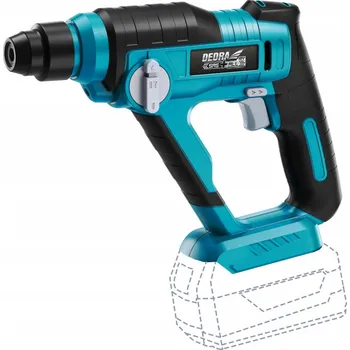 Vrtačka Kombinované vrtací-sekací kladivo SDS-Plus Dedra SAS+ ALL 18V DED7047
