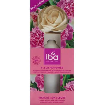 Vůně do bytu IBA Osvěžovač Vzduchu Dekorativní Květina Parfémovaná vůně Marche 70ml + houbička