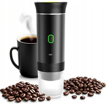 Kávovar PŘENOSNÝ KÁVOVAR NA KAPSLE 60 ML, MALÁ KONVICE NA KÁVU ZREE
