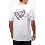 santa cruz Pánské triko winkowski ufo dot t-shirt white
