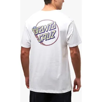 Pánské tričko santa cruz Pánské triko winkowski ufo dot t-shirt white
