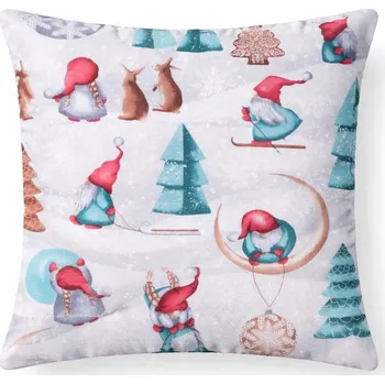 Povlečení Vánoční Povlak Na Polštář 40 x 40 cm 100% Bavlna, Vánoce