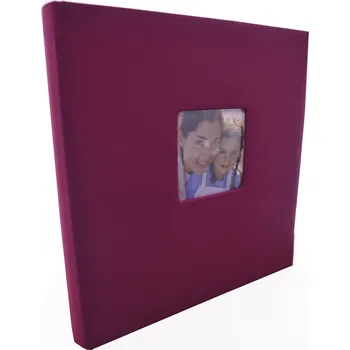ALBUM tradiční 20 listů/40 stran imitace kůže, fotoalbum k vlepování fotografií