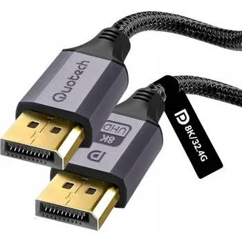 Video kabel KABEL DISPLAYPORT 1.4 KABEL DP - DP UHD 8K 60HZ 32.4Gbps 8.5 m