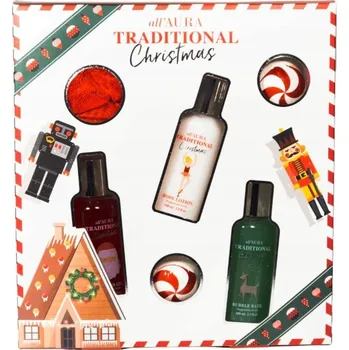 Kosmetická sada Vánoční sada kosmetiky AURA - X-MASS Gift Set