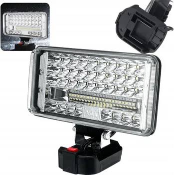 Pracovní světlo PRACOVNÍ HALOGENOVÁ LAMPA 18-21V, 59 LED, SVÍTILNA 180W, 7 palců