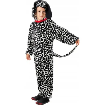 Karnevalový kostým KOSTÝM DALMATIN DALMATINA ČERNO-BÍLÝ 104