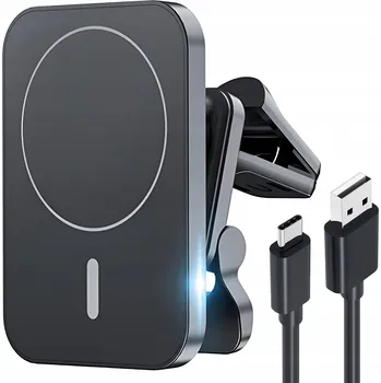 DRŽÁK DO AUTA BEZDRÁTOVÁ NABÍJEČKA QI MAGSAFE PRO IPHONE 15W