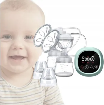 ELEKTRICKÁ ODSÁVAČKA MLÉKA DVOJITÁ DVOUFÁZOVÁ 4 ÚROVNĚ BEZ BPA