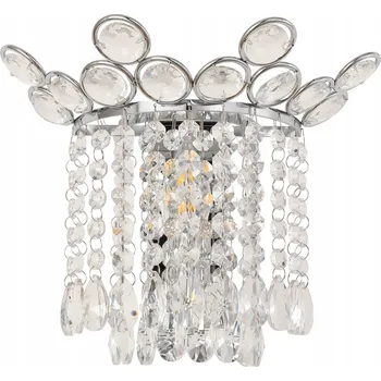 Nástěnné svítidlo Elica, nástěnné svítidlo, styl glamour, 1 světlo, E14, zlaté, šířka 26 cm