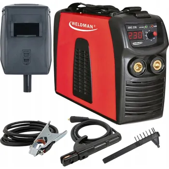 Svářečka MMA svářečka elektrod Weldman ARC 230A sada