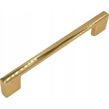 Nábytkové kování Nábytková úchytka zlatý chrom 128 mm kovová úchytka na skříňku zásuvky pro nábytek