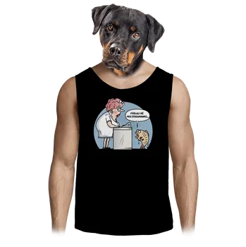 Pánské tílko Bastard Strouhanka pánské tílko Black