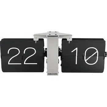 Hodiny Nástěnné hodiny Karlsson černé 36 cm