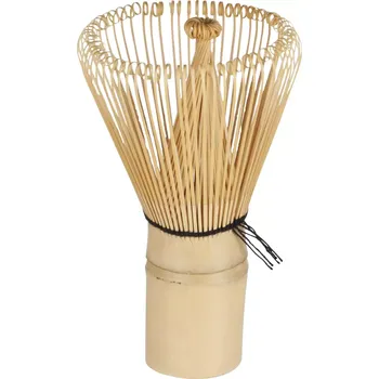 Cedník a síto Bambusová metlička na matcha čaj, výška: 110 mm, průměr: 65 mm