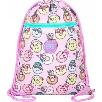 Školní batoh Vak na obuv, školní taška na boty pro děti Coolpack Vert Happy Donuts