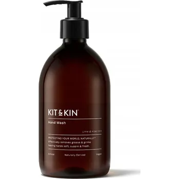 Koupelová kosmetika Ekologické Přírodní Tekuté Mýdlo na Ruce Limetka Aloe 500 ml Kit & Kin
