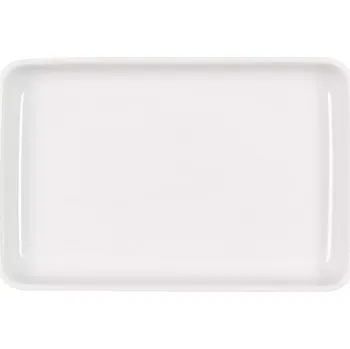 Bauscher System Miska obdélníková, stohovatelná, bílá, objem: 0,50 litru, výška: 37 mm