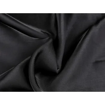 Šatovka se šanžánovým efektem BA + PES, barva 5 (1) černá