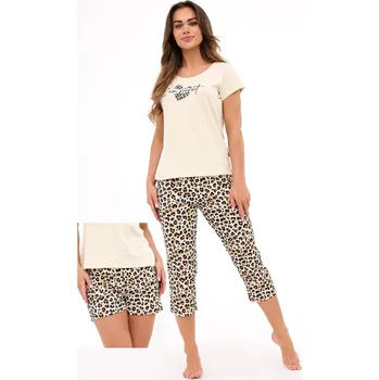 Dámské oblečení Dámské pyžamo I AM PERFECT – třídílný set, bez S i170_PD-665-00S-000051-454