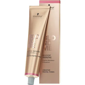 Kosmetika SCHWARZKOPF PROFESSIONAL PO Schwarzkopf Professional Blond Me Blonde Toning STRAWBERRY 60 ml DATUM VÝROBY