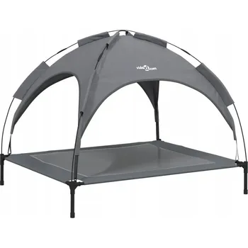 Pelíšek pro psa VidaXL pelíšek pro psa šedý 104 cm x 86 cm