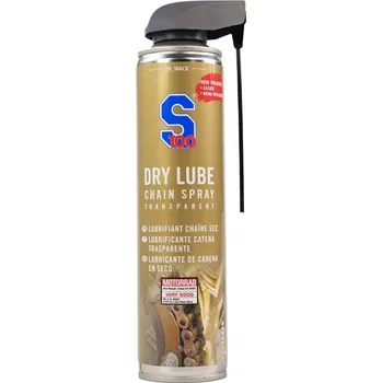 S100 Ketten Dry Lube Chain Spray Suchý Mazivo na Řetěz 400ML