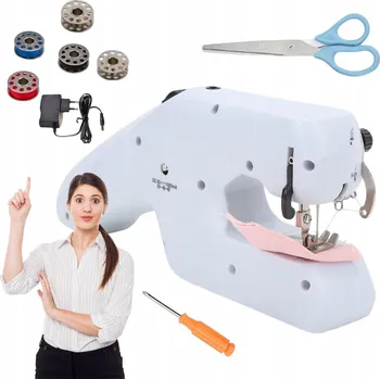 MINIATURNÍ ELEKTRICKÝ ŠICÍ STROJ – LEHKÝ, ODOLNÝ A ELEGANTNÍ