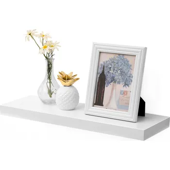 police Police MDF deska Songmics 60 x 20 cm bílá