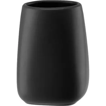 Kelímek do koupelny pastello keramika černý matný