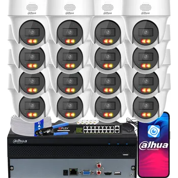 IP kamera IP monitoring 4MPx Dahua 16x IPC-PT1439H-PV-0280B Otočné kamery s LED a IR přísvitem