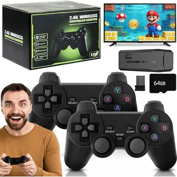 Herní zařízení RETRO HERNÍ KONZOLE STICK HDMI 8K ANDROID TV 40000 HER 36500 HER