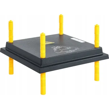 Chov hospodářského zvířete Elektrická vyhřívací deska pro kuřata 30x30 cm, žlutá, 20W