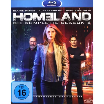 Blu-ray film Homeland Season 6 Blu-ray disk