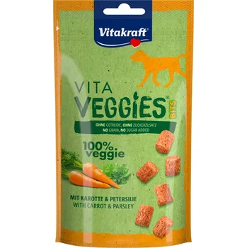 Pamlsek pro psa VITAKRAFT Vita Veggies Bits veganská pamlsek s mrkví pro psa 40 g