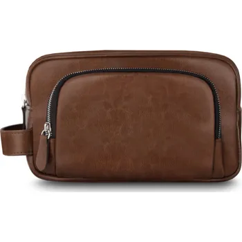 Kosmetická taška Pánská kosmetická taštička SOLIER SK04 VINTAGE BROWN Velikost: ONE SIZE