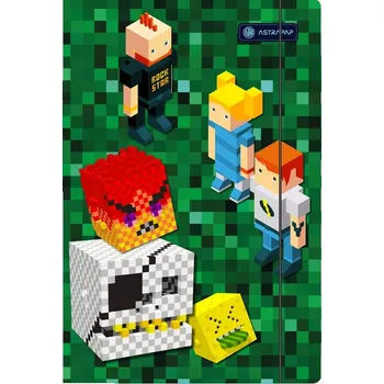 Astra Desky A4 s gumou s motivem Pixel&Unicorn