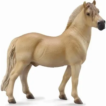 Figurka Hřebec fjordského koně hnědé barvy