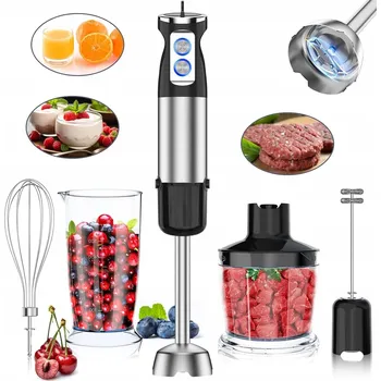 VÍCEÚČELOVÝ RUČNÍ MIXÉR SE 6 NÁSTAVCI PRO PŘÍPRAVU POKRMŮ