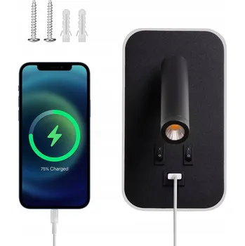 Nástěnné svítidlo LED SVĚTLO NA ČTENÍ NA ZEĎ S USB NABÍJENÍM - IDEÁLNÍ PRO DOMÁCNOST I KANCELÁŘ